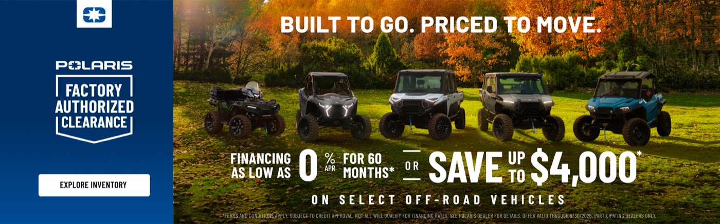 Polaris side-by-sides at Young Powersports Morgan